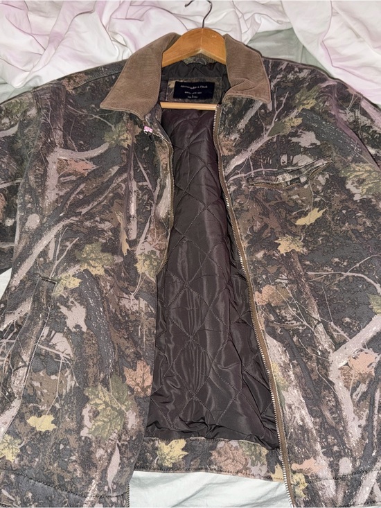Abercrombie & Fitch Other - Abercrombie & Fitch Brown Camouflage Quilted Jacket